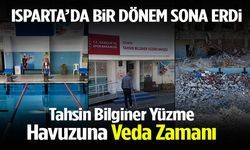 Tahsin Bilginer Yüzme Havuzuna Veda Zamanı
