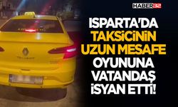 Taksicinin Uzun Mesafe Oyununa Vatandaş İsyan Etti!