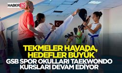 GSB Spor Okulları Taekwondo Kursları Devam Ediyor