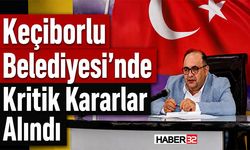 Keçiborlu Belediye Meclisi Ağustos Ayı Toplantısını Gerçekleştirdi