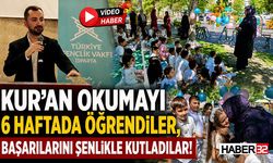 6 Haftada Kur’an Öğrenme Başarılarını Şenlikle Kutladılar!