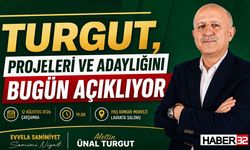 Alettin Ünal Turgut, Projeleri Ve Adaylığını Bugün Açıklıyor