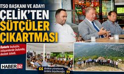 ITSO Başkanı ve Adayı Çelik'ten Sütçüler Çıkartması
