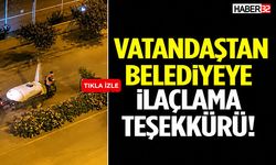 Vatandaştan Belediyeye İlaçlama Teşekkürü!