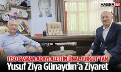 Başkan Adayı Turgut'tan Günaydın'a Ziyaret
