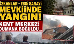 Özkanlar - Eski Sanayi Mevkiinde Yangın!