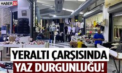 Yeraltı Çarşısında Yaz Durgunluğu!