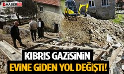 Kıbrıs Gazisinin Evine Giden Yol Değişti!