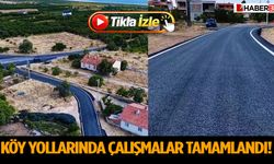 Köy Yollarında Çalışmalar Tamamlandı!