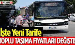 Toplu Taşıma Fiyatları Değişti! İşte Yeni Tarife