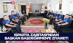 Isparta Zabıtası'ndan Başkan Başdeğirmen’e Ziyaret!