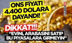 “Evini, Arabasını Satıp Bu Piyasalara Girmeyin”
