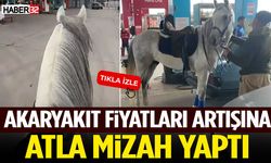 Akaryakıt Fiyatları Artışına Atla Mizah Yaptı!