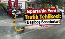 Isparta’da Yeni Trafik Tehlikesi: Başıboş Scooterlar!
