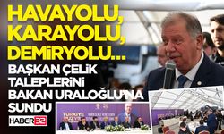 Başkan Çelik Taleplerini Bakan Uraloğlu’na Sundu