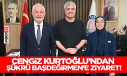 Cengiz Kurtoğlu’ndan Başkan Şükrü Başdeğirmen’e Ziyaret!