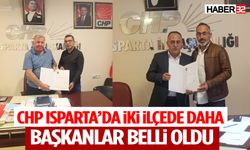 CHP Isparta’da İki İlçede Daha Başkanlar Belli Oldu