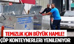 Temizlik İçin Büyük Hamle! Çöp Konteynerleri Yenileniyor