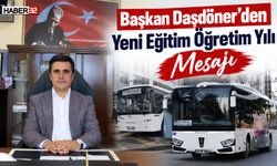 Başkan Daşdöner’den Yeni Eğitim Öğretim Yılı Mesajı