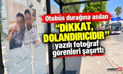 Duraktaki 'Dikkat Dolandıcıdır' Fotoğrafı Şaşırttı!
