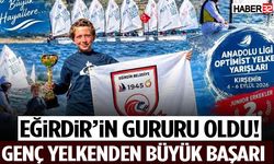 Eğirdir’in Gururu Oldu! Genç Yelkenden Büyük Başarı