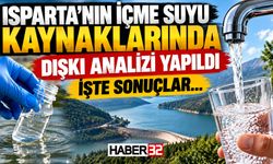 Isparta'nın İçme Suyu Kaynaklarında Dışkı Analizi!