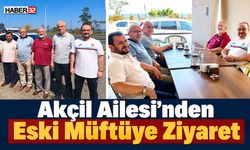 Akçil Ailesi’nden Eski Müftüye Ziyaret
