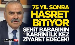 Şehit Babasının Kabrini İlk Kez Ziyaret Edecek!