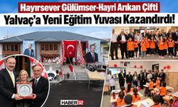 Hayırsever Arıkan Çiftinden Yalvaç'a Yeni İlkokul Desteği