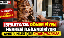 Dönerde Yeni Dönem! Artık Bunları Kullanamayacaklar