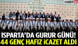 Isparta’da Gurur Günü! 44 Genç Hafız İcazet Aldı