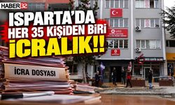 ISPARTA’NIN İCRA DOSYASI TABLOSU ORTAYA ÇIKTI!