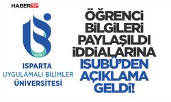 Öğrenci Bilgileri Paylaşıldı İddialarına ISUBÜ’den Resmi Açıklama Geldi!