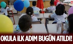 Okula İlk Adım Bugün Atıldı!