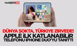 Apple İlk Katlanabilir Telefonu iPhone Duo'yu Tanıttı