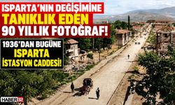 Isparta'nın Değişimine Tanıklık Eden Fotoğraf!