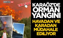 Orman Yangını: Havadan Ve Karadan Müdahale ediliyor