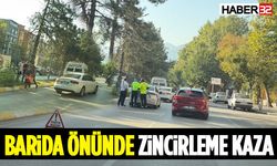 Barida Önünde Zincirleme Kaza