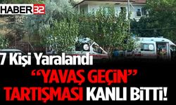 “Yavaş Geçin” Tartışması Kanlı Bitti! 7 Kişi Yaralandı