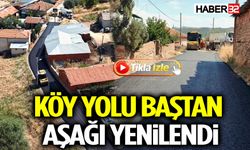 Köy Yolu Baştan Aşağı Yenilendi