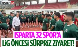 Isparta 32 Spor’a Lig Öncesi Sürpriz Ziyaret!