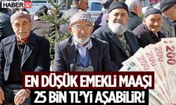 En Düşük Emekli Maaşı 25 Bin TL’yi Aşabilir!