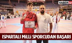 Ispartalı Milli Sporcudan Başarı