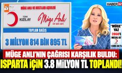 Müge Anlı'nın Isparta Kampanyasında 3.8 Milyona Ulaşıldı!