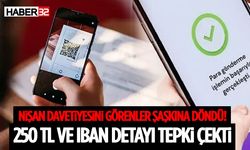 Nişan Davetiyesini Görenler Şaşkına Döndü! 250 TL ve IBAN Detayı Tepki Çekti