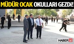 Müdür Ocak Okulları Gezdi! Öğretmen ve Öğrencilerle Buluştu