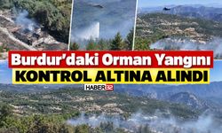 Burdur'daki Orman Yangını Kontrol Altına Alındı
