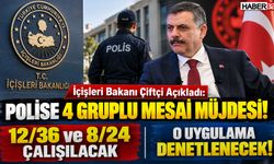Polise, 4 Gruplu Mesai Düzeni Hayata Geçiriliyor!
