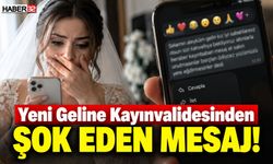 Yeni Geline Kayınvalidesinden Şok Eden Mesaj!