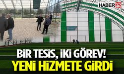 Çiçekpınar’a Yeni Kapalı Halı Saha Hizmete Açıldı